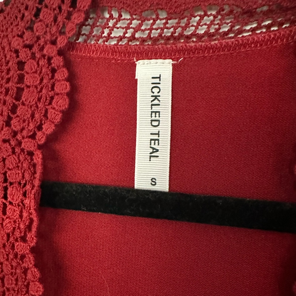 Red Cardigan - Picture 3 of 5